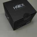 Scented Candle 150g, HZEX Fire and Desire Premium Scented Candles for Men Home Decor, Black Ceramic Wooden Wick, 60 Hour Natural Scented Soy Wax Candle - Inner Chanting