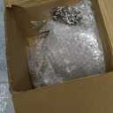 105 Pcs Christmas Tree Decoration Crystal Ornaments Clear Acrylic Hanging Teardrop Chandelier Garland Pendant Ornaments for Xmas Wedding Party Home Decor