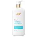 Dove Body Wash Hydration Boost Actively drenches dry skin 6% hydration serum with hyaluronic 18.5 oz