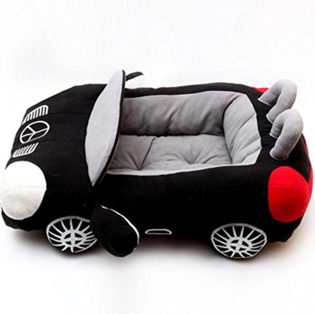 Cool Puppy Cat Dog Bed House Car Shape Luxury Dog Cat Bed Warm Pet Teddy Warm Sofa Puppy Nest Cushion Kitten Winter Fashion Padded Kennel with Mat
