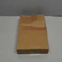 Jetec 6 Pcs Brown Velvet Christmas Finial Ornament Flocked Xmas Tree Hanging Decoration Plastic Velvet Christmas Ornaments with 3 Styles for Xmas Tree Holiday Home Party Decoration