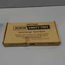 Bathroom Vanity Tray 11.8x5.9in of Acacia Wood - Elegant Organizer for Cosmetics, Jewelry, Perfume, Candle, Key - Premium Wood Tray for Bathroom, Kitchen, Countertop, Toilet Tank, Sink (Dark Brown)