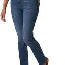 Lee Women's Petite Legendary Mid Rise Straight Leg Jean, Seattle, 8 Petite