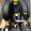 Chicco Fit360 Zip ClearTex Rotating Convertible Car Seat with Fit360 Mirror, 360 Degree Rotation for Rear-Facing and Forward-Facing Usage, Jet/Black, Exp date: September 2033