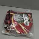 Bunny Chorus 36 Inch Christmas Tree Skirt, Velvet Red Tree Skirts, Xmas Tree Skirts with Embossed Floral Pattern for Merry Christmas Party Rustic Vintage Christmas Tree Decorations