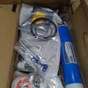 iSpring RCC7AK, NSF Certified, 75 GPD, Alkaline 6-Stage Reverse Osmosis System, pH+ Remineralization RO Water Filter System Under Sink, Patented Top-Mounted Faucet Design for Easy Installation