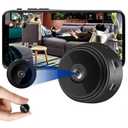 METRICSQUARE Mini Spy Camera Hidden Camera Video Recorder Room Camera WiFi Home Security Camera Night Vision Live Feed Playback Phone App Control