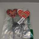 3PCS Valentines Day Decorations Wooden Heart Sign, Rustic Farmhouse Valentine's Day Wooden Table Signs Freestanding Valentines Table Centerpiece for Home Party Mantle Shelf Tiered Tray Decor