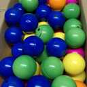 96 Pack Smile Face Stress Balls Bulk 2 Inch Funny Face Stress Relief Balls Colorful Mini Squeeze Balls Foam Smile Face Toys for Finger Exercise, School Prizes, Party Bag Fillers