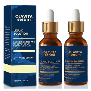 Facial Serum, Olavita Liquid Solution Anti Aging Serum, Vitamin C & E Serum, Promotes Skin Collagen Production, smoothes wrinkles and fine lines (2PCS)