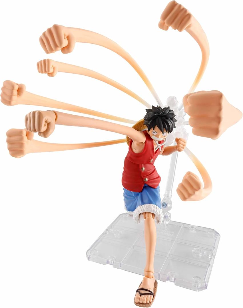 TAMASHII NATIONS - One Piece - Monkey D. Luffy -Romance Dawn- Gum-Gum Option Parts Set S.H.Figuarts Action Figure