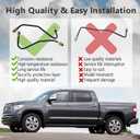 Set of 2 Front Brake Caliper Line Set Fit for Toyota Tundra 2007-2014 4WD,Front Brake Caliper Line Hose Kits,Front Hydraulic Brake Hose Assembly