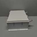 Outdoor Waterproof Electrical Junction Box, ABS Water Resistant Enclosure with Internal Mounting Panel & Hinged Cover (15.7" H* 11" L* 5.9" W)