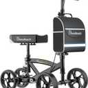 BlessReach Knee Scooter for Adults for Foot Injuries, Dual Braking System
300lbs Foldable Leg Scooter, 120° Turning, Cozy Knee, PadAdjustable Height, Storage Bag,Crutch Alternative for Ankle Recovery