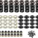 LS .660" Dual Valve Spring Platinum Kit with Retainers Fit for 15 Degree LS Heads LS1 LS2 LS3 LS4 LS6 L76 L92 L99 LQ4 LQ9 L33 LSA 4.8L 5.3L 6.0L 6.2L SK001 (Steel)
