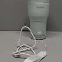 Papablic Pro Portable Bottle Warmer  115W Fastest Heating, Built-in Sterilizer, 8 Feeds per Charge, 5 Temp Settings + Keep Warm, for Breastmilk & Formula, Mint Green