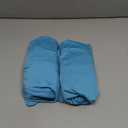 Spandex 6 Foot Rectangle Table Cloth 2 Pack, Elastic Fitted Tablecloths for Picnic, Stretch Washable Patio Table Cover for Outdoor, Camping, Banquet and Parties (Blue Mist, 30"x72")