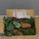 Waipfaru Christmas Decorations, 5.9FT Christmas Garland with Lights, Prelit Lighted Christmas Greenery Cedar Garland Cypress for Home Table Mantel Stair Railing Indoor Outdoor Xmas Decor (1Pcs)