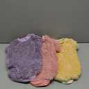 FabriCastle Dog Sweater, 3-Pack Dog Clothes & Coat, Pet Jacket for Small or Medium Dogs Boy or Girl, Soft and Warm Cat Sweaters Doggy Apparel Costumes Christmas (Lavender,Pink,Butter Yellow, Large)