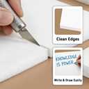 Foam Board 16x20 Inch, 3/16 Inch Thick, 12 Pack, White Foam Core Board, Strong & Rigid, Double-Sided Large Poster Board for Crafts, School Projects, Painting, Presentation & Display