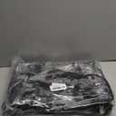 Wide Open Large Professional Clear PVC Travel Makeup Artist Set Bag Cosmetic Nails Beauty Bags Transparent Vinyl Tool Organizer Beach Bags Diaper Bag with 6 External Pockets & Strap (Black)