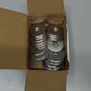 Wensilon (30Pcs) 1/2" x1-1/2 Stainless Steel 304 Metal Flat washers for Screws and Bolts, Suitable for Factory Maintenance, Kitchen, Store and Outdoor Construction