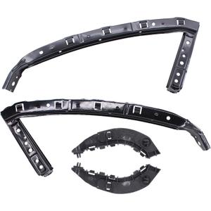 ApplianPar Front Headlight and Bumper Bracket Mount Support Retainer Kit for Honda Civic Sedan 2006-2011 Left Right Side Set of 4