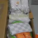 Giant bean 85pcs Wooden Plastic Dollhouse Furniture Set for 6 Rooms, Modern Dollhouse Accessories Pretend Play Furniture Toys for Boys Girls Toddlers & Kids 3 4 5 6 7 Years and up