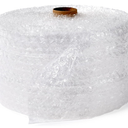 Amazon Basics Bubble Cushioning Wrap for Moving, Packing, Shipping and Storage, Heavy Duty Protection for Fragile Items, 12-inch x 100-foot Long Roll, Large 5/16", Clear