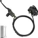 Mini Bike Rear Hydraulic Disc Brake Kit 7/8 Left Brake Master Cylinder Compatible with Coleman B200RSV B200 200cc Mega Moto B212 Minibike Parts 67" Hose