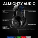 SteelSeries New Arctis Nova 1P Multi-System Gaming wired Headset Hi-Fi Drivers 360 Spatial Audio Comfort Design Durable LightweightNoise-Cancelling Mic PS5/PS4, PC, Xbox, Switch - Black