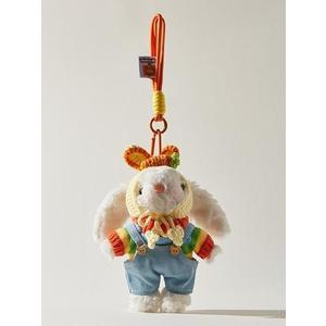 Bunny Ornament - Handmade Rainbow Bunny Ornaments, for Girls, Backpack Ornament and Home Decor.