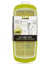Joie Standard Ice Cube Tray, Covered and Stackable, No-Spill Removable Lid, Pop Open Door for Easy Refills, Keeps Ice Fresh, Freezer Durable, Dishwasher Safe, Green Joie Standard Ice Cube Tray, Covered and Stackable, No-Spill Removable Lid, Pop Open Door for Easy Refills, Keeps Ice Fresh, Freezer Durable, Dishwasher Safe, Green