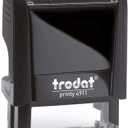 Trodat 4911 Return Address Stamp - Custom Text Stamp - Choose from Many Fonts & Colors! (SMALL)