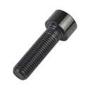 Titanium Cap Allen Socket Head Bolts M10 20 25 30 35 40 45 50 55 60mm Screw Pack of 4 (M10x35mm Pitch 1.5mm, Black)