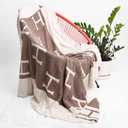 Blankets, Fleece Throw Blanket Ultra-Soft and Warm, Plush Lightweight Blanket for Couch, Sofa, Bed, Cozy All Season Home Decor Gift, Size : 50" X 60"