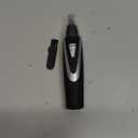 Ear and Nose Hair Trimmer Clippers: 2025 Professional Painless Eyebrow & Facial Hair Trimmers Remover for Men Women, Battery-Operated Nasal Clipper, Dual Edge Waterproof Blades for Easy Clean, Black