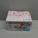 The Honest Company Comfort Dry Disposable Daytime Diapers, Hypoallergenic, Fragrance-Free, Sensitive Skin, Rose Blossom + Tutu Cute, Club Box Size 2 (1218 lbs), 72 Count
