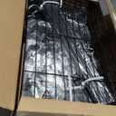 Ulif E1 Heavy Duty Closet Garment Rack, 6 Tiers Adjustable Metal Freestanding Expandable Clothing Storage with 4 Hanger Rods, Easy to Assemble Wardrobe, 71.4" H x (70" - 88.2") L x 14" D, Black