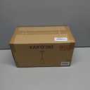 Mini Art Glass Dark Blue Pendant Lights Kitchen Island Hand Blown Mini Glass Pendant Lights with Brush Nickel Finish Adjustable Cord for Kitchen Over Sink,Hallway,Dining Room,Stairsway (Dark Blue Mixing Brown Black-1Pack)