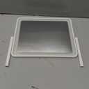 FENNIO Vanity Mirror with Lights 14"12" Makeup Mirror with Lights,Lighted Vanity Mirror Tabletop,Smart Touch with 3-Color Lighting,Dimmable,for Vanity Desk Tabletop (White)