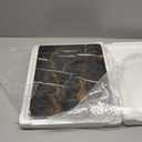 Black Multi Marble cutting board Best cheese - Pastry board and dough rolling Tray for Kitchen & Housewarming Gifts with Handmade Edges & Non-Slip Scratch Proof Pad 12x16