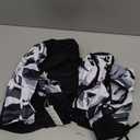 Summer Mae Blouson Tankini Swimsuits for Women 2026 Tummy Control Two Piece Bathing Suits with Sporty Pockets Swim Shorts (12, Wavy Palm)