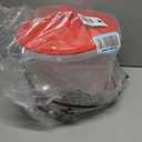 Farm Innovators Heated Waterer with Lid, 60W Hanging Water Dispenser - 2 Gallon Poultry Drinker Bucket with Red Top for Chickens, Turkeys, and Geese