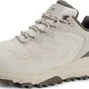 Women's Waterproof Hiking Shoes Lightweight Comfortable Outdoor Walking Trails Sneakers White, 9