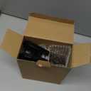 2 Pack Glass Spray Bottles with Silicone Sleeve, 16 oz Empty Refillable Containers with Adjustable Spray Nozzles, Spray Bottles for Hair, Cleaning Solutions and Plants Black