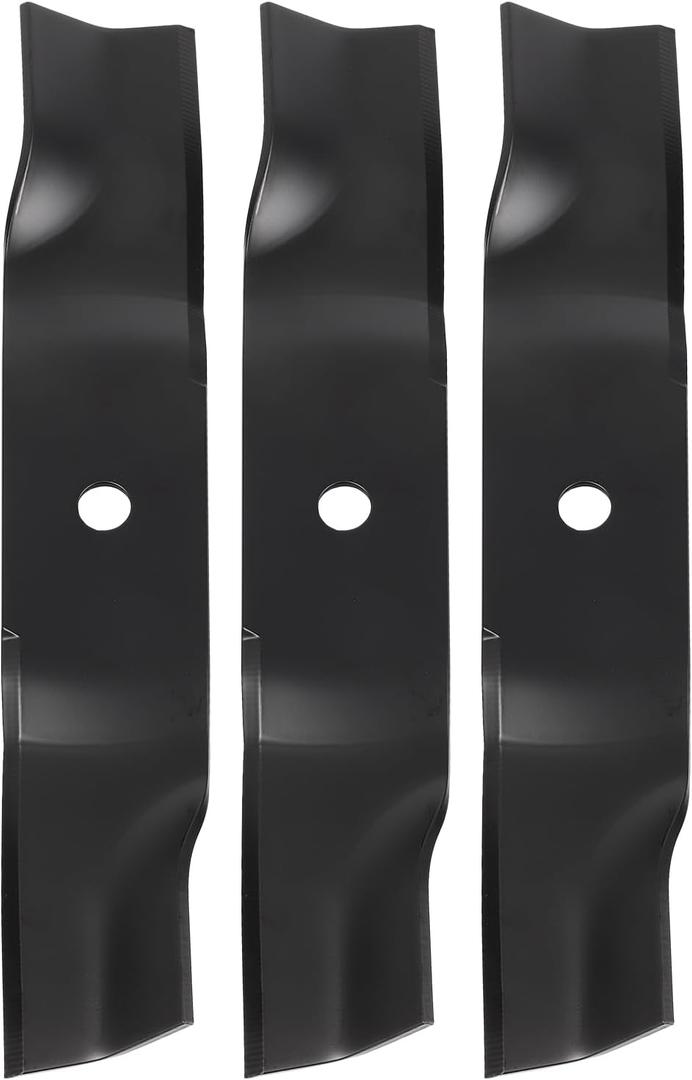 942-04417 High Lift Blades Compatible with MTD/Cub Cad et 48" Cut Decks, Cub Cad et GT-2148 Z-Force L48, Craft sman Z8200, Replace 742-04417 01005336 01005336P 02005017 942-04417A,3 Pack