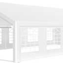 20x40ft Party Tent Outdoor Wedding Tent Heavy Duty Large Canopy Carport Commercial Tent with Removable Sidewalls for Parties, Wedding, Outdoor Events