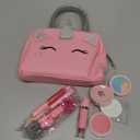 Kids Real Makeup Kit with Pink Unicorn Purse, Non Toxic Washable Make Up Set - Unicorn Toys for Girls Age 4-6, Easter Gifts for Kids, Basket Stuffers, Birthday Gift for Girl Ages 3 4 5 6 7 8 Years Old