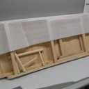 Dog Ramp for Bed, Non-Slip Pet Ramp with 5 Adjustable Heights, Portable Foldable Wooden 40" Long Pet Stairs for Small & Large Old Dogs & Cats - Lightweight & Easy Storage